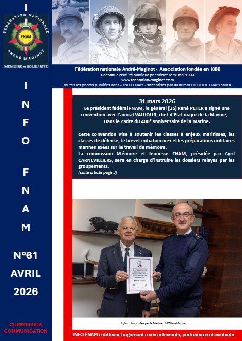 FNAM 61 avril 2026