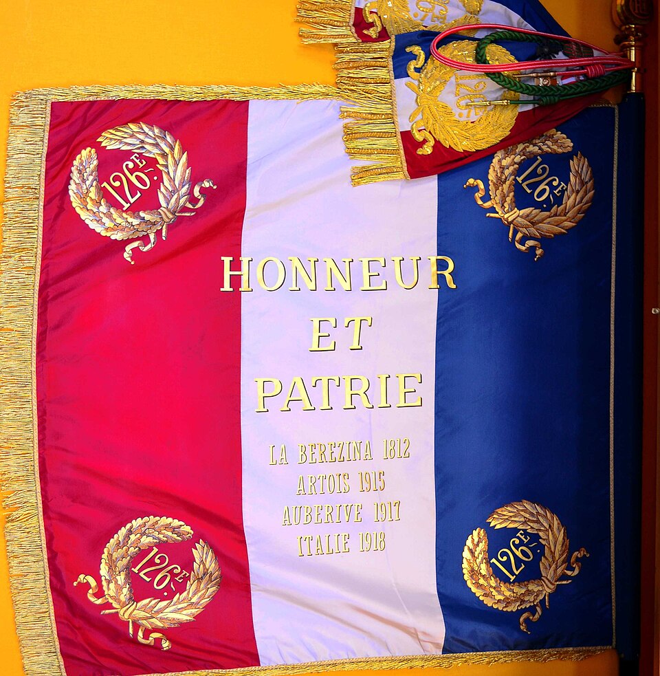 Drapeau 126e RI