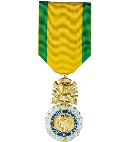 MEDAILLE MILITAIRE RECTO